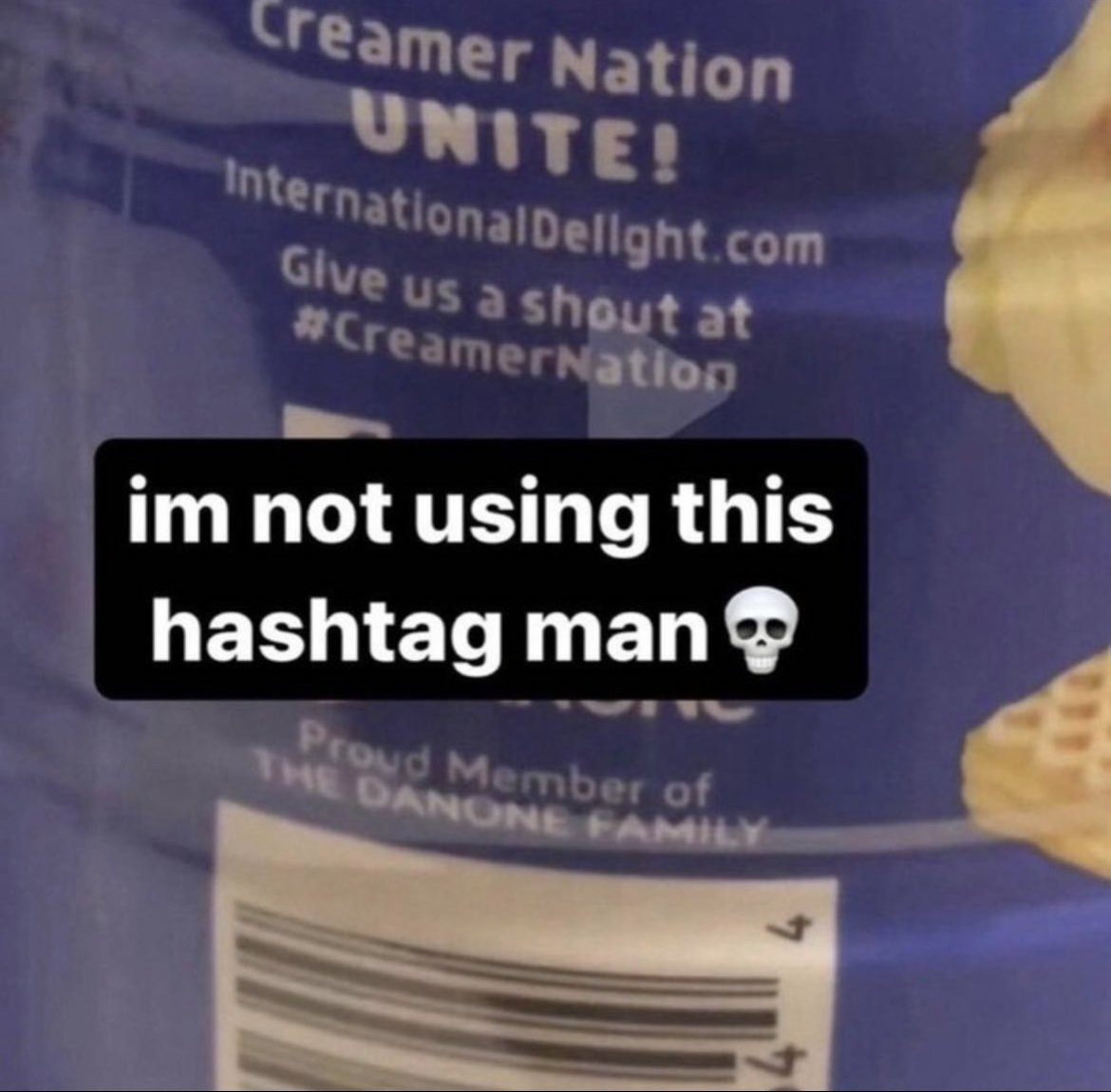 TheThiefEver's tweet photo. Well I am #CreamerNation tasty wafers https://t.co/5Z2iqogloH