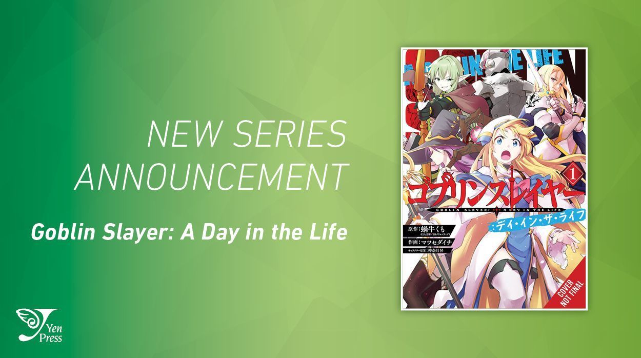 New Goblin Slayer Series Announced By Yen Press - Bounding Into Comics