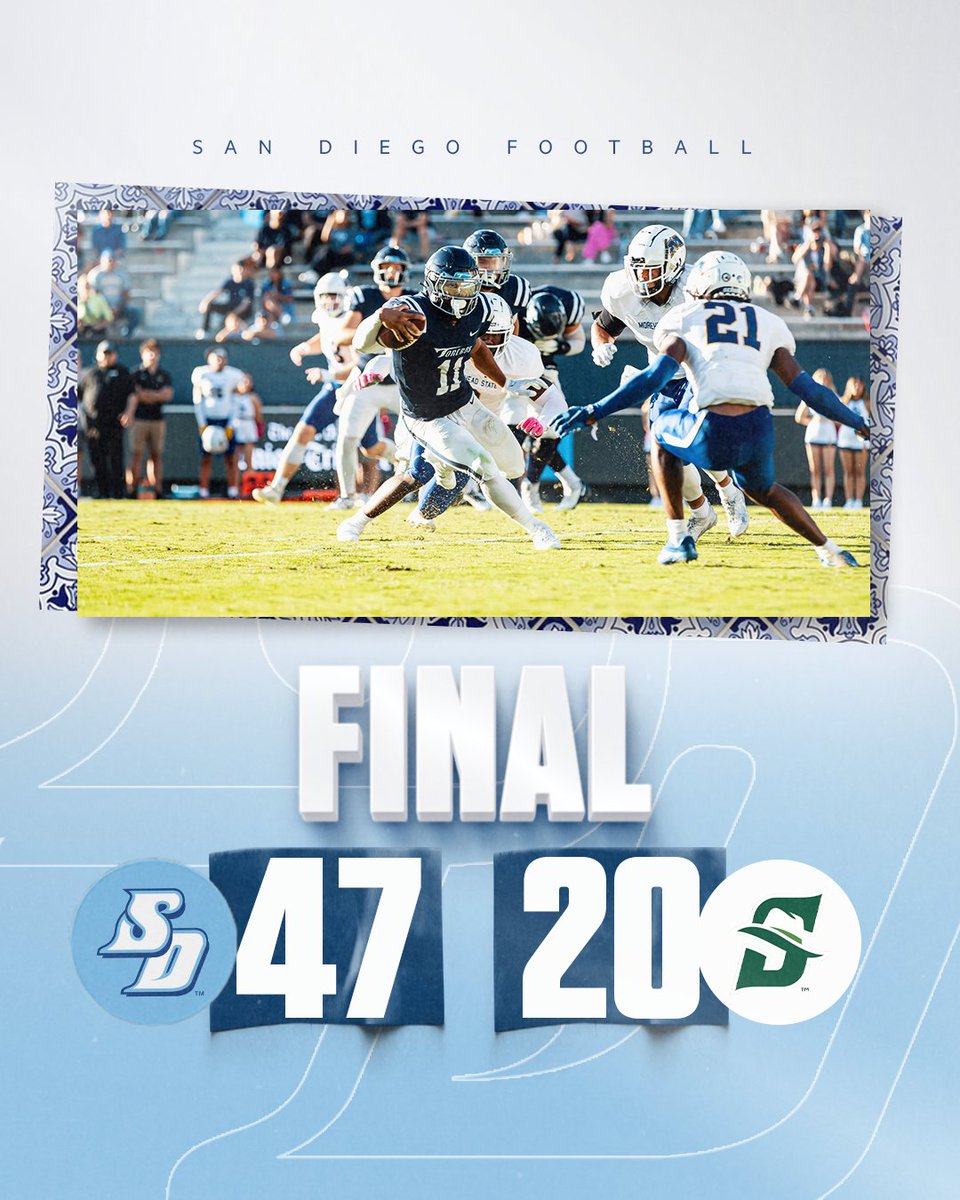 Finished the season with a WIN. @USDFootball | #GoToreros