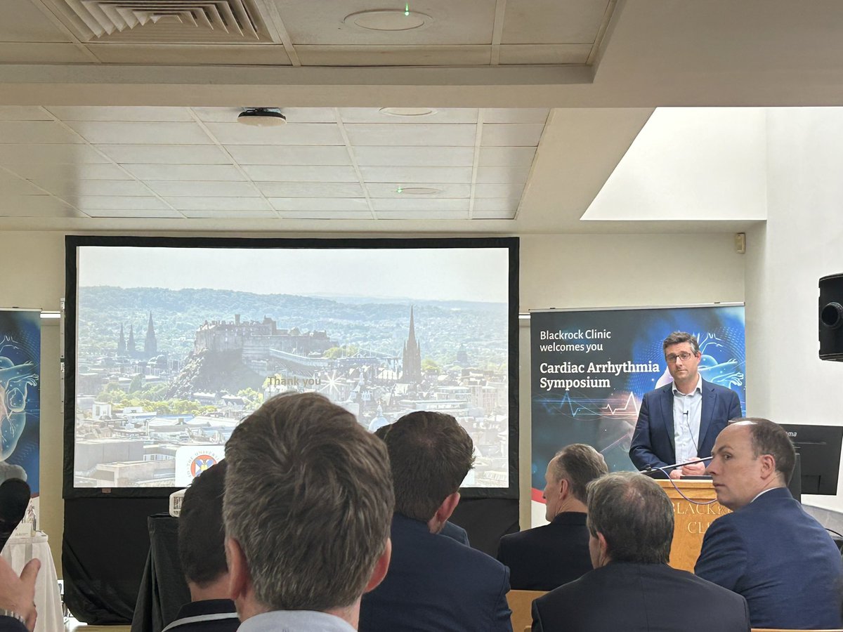 RobODowling's tweet photo. Incredible day at the @HealthBlackrock Arrhythmia Symposium. Thanks a million to all of the organisers, looking forward to next year! https://t.co/kQQcrXj8e8