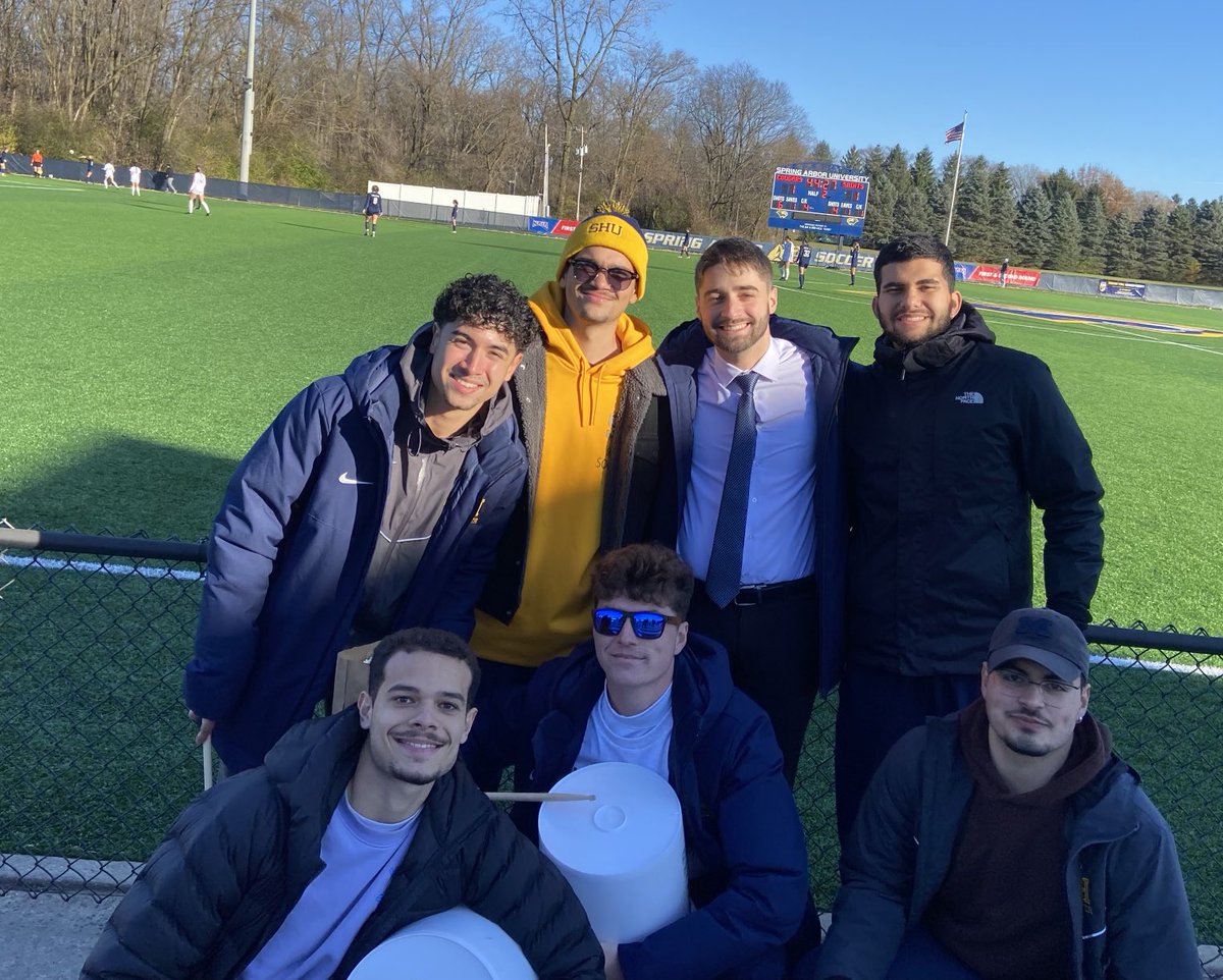 Cheering on ⁦<a href="/SaintsWsoccer/">SHU Saints WSoccer</a>⁩ today along with ⁦@SHUSaintsSoccer⁩