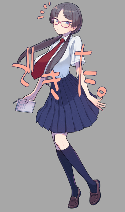 冬コミ用に描いた いいんちょ。