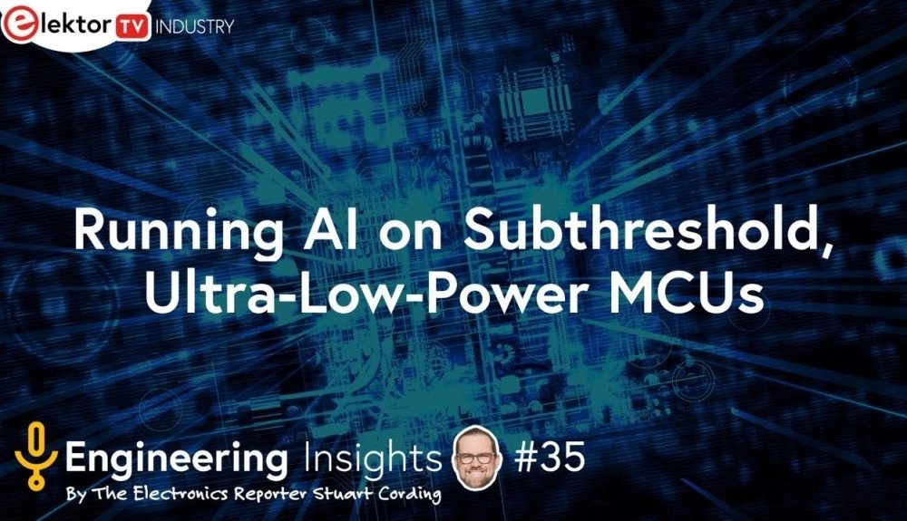 ElektorDE's tweet image. In his episode, Stuart Cording, The #ElectronicsReporter, will chat subthreshold with SPOT inventor Scott Hanson and tiny AI implementation on #MCUs with Carlos Morales.
Set your reminder ow.ly/OeA350Q97ft
#EEI