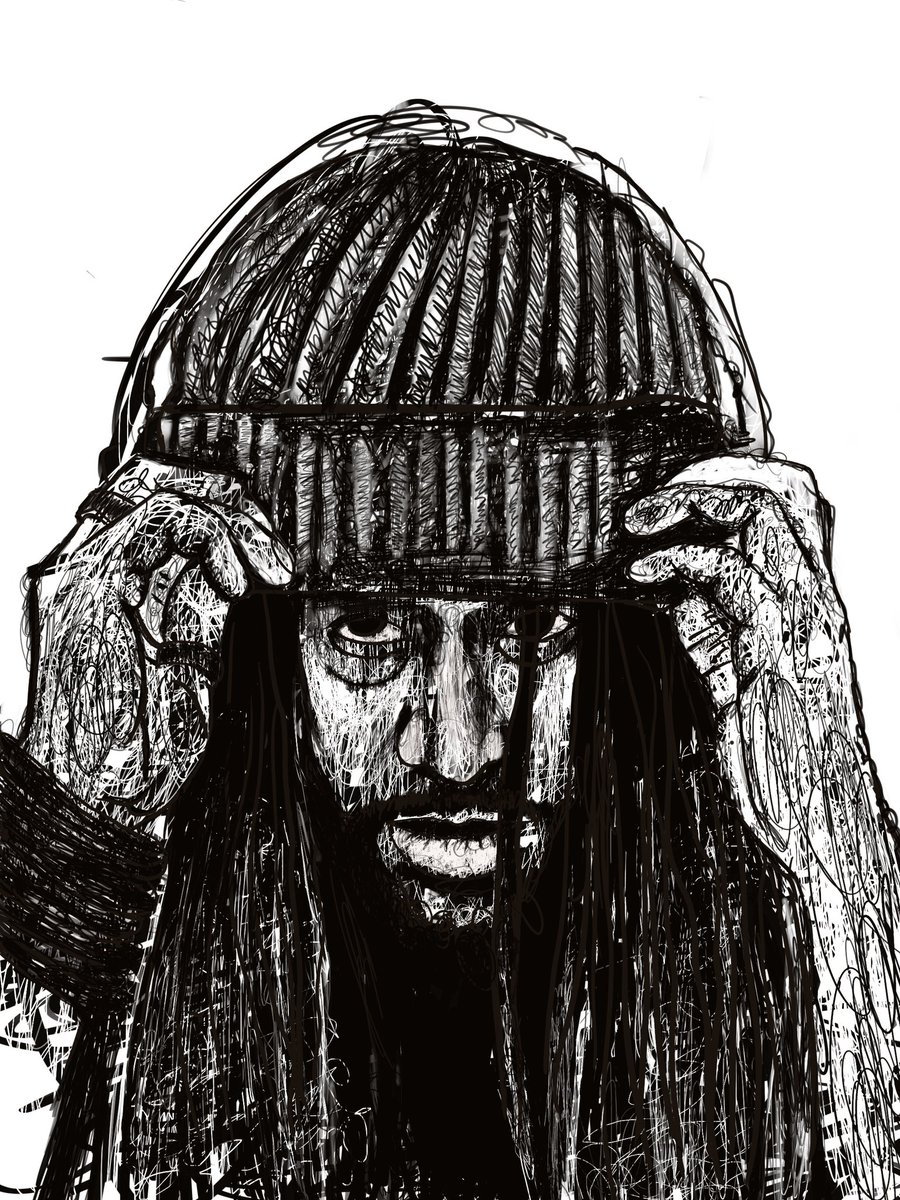 Lekreyateur's tweet photo. Drawing of the week ahah
.
.
.
.
#art #artwork #artworks #drawwing #digitalart #illustration #ai #AIart #procreate #procreateart #celebrity #artofcelebrity https://t.co/VBOy4VMn2l