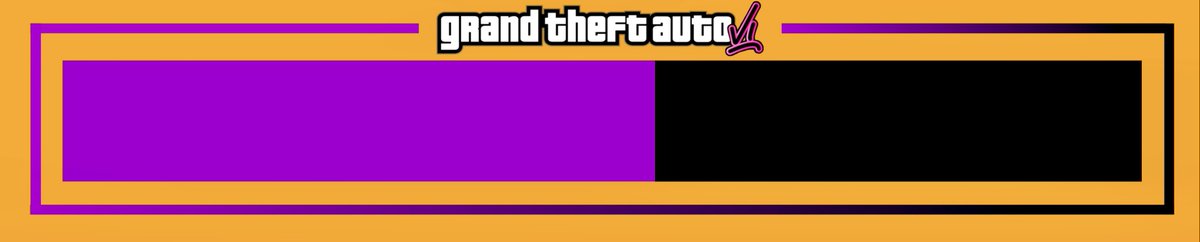 GTAVI_Countdown's tweet photo. 55% remaining until GTA 6 reveal trailer. https://t.co/YWFnw0Wuum
