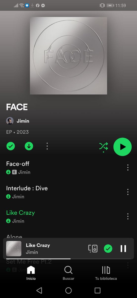 acevice03's tweet image. Para mi gusto y fortuna #LikeCrazy
Es muy querida y el apoyo es mundial. #StreamFACE👑 #StreamForJimin #LikeCrazy 👑
#SetMeFreePt2 👑