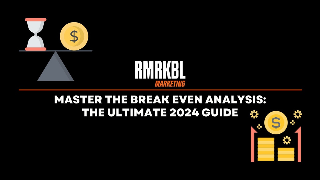 📊 Master the art of financial clarity with Break-Even Analysis! Discover what it is, how to calculate your break-even point, and empower your business decisions. 

rmrkblmarketing.com/blogs/news/mas…

#BreakEvenAnalysis #FinancialInsights #Profitability #BusinessStrategy #startup #shopify