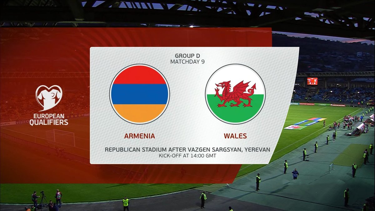 Armenia vs Wales Live Streaming and TV Listings, Live Scores, Videos - November 18, 2023 - UEFA EURO