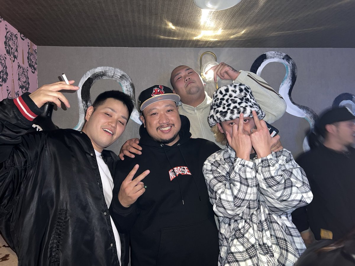 ジャンルとかじゃ無いよね！
カッケー奴が好き！
この二日間の振り幅最高！
みんなカッケーし、人としても素敵な方達だらけ！
またLIVEやDJ見たい、また会いたいって思えるの最高だ！
バーン！
#NOBOSE