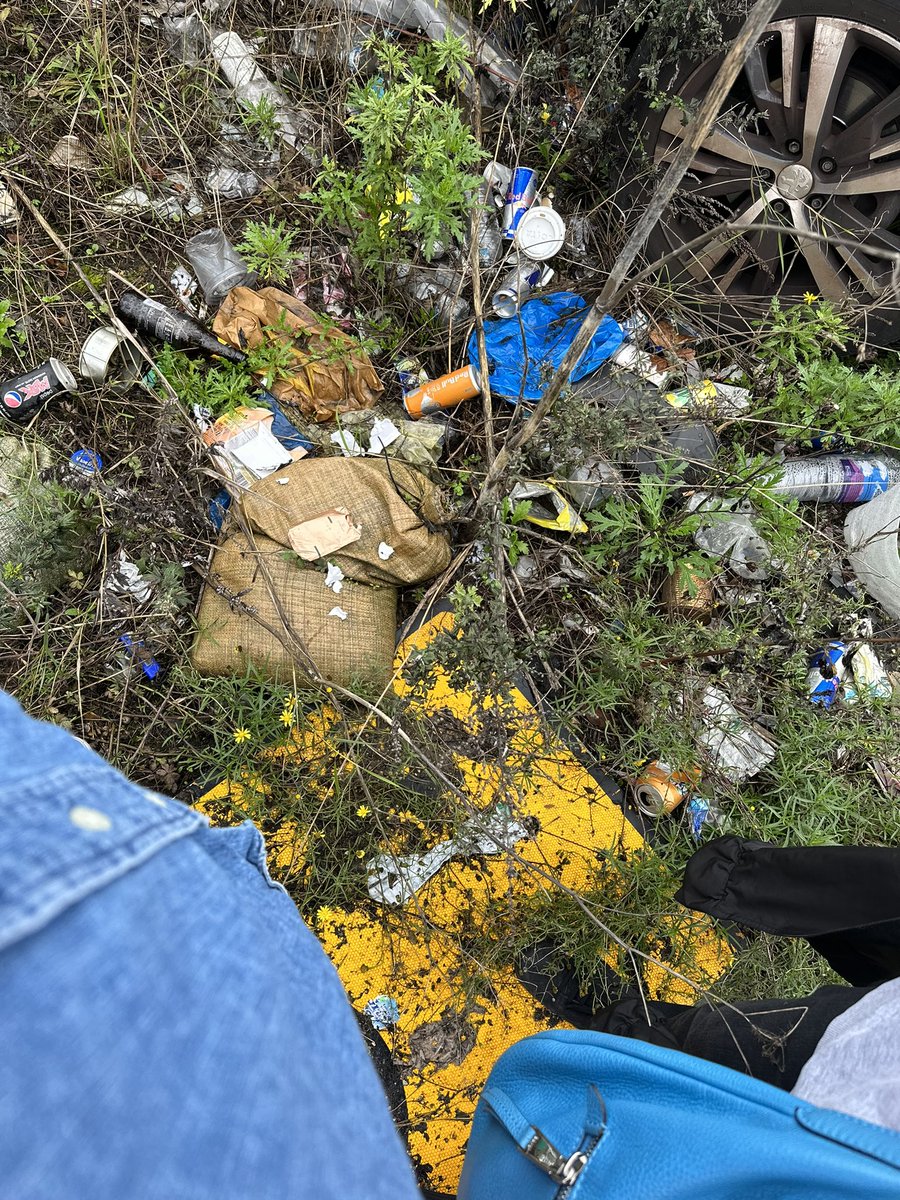 aimilie's tweet photo. Broke down on the A13/Mar Dyke interchange and had to stand ankle deep in filth waiting for rescue. Absolutely disgraceful. Sort it out @thurrockcouncil @essexhighways @highwaysagency @TfL https://t.co/V8sxaM2S5y