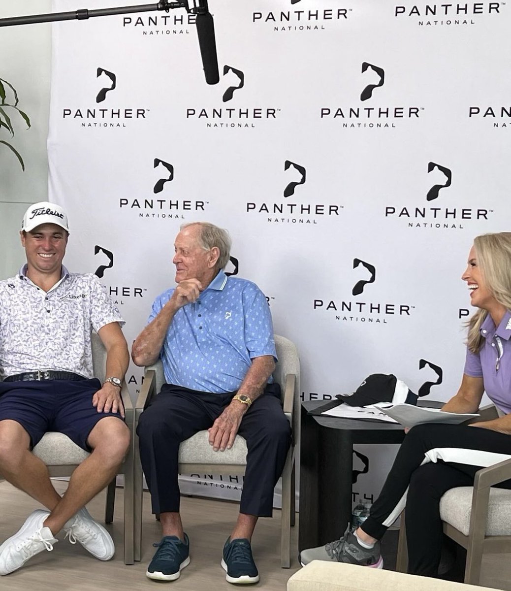LThompsonGC's tweet image. Fantastic time at @PantherNTL Opening Day. 
Exceptional course collaboration between @jacknicklaus and @JustinThomas34