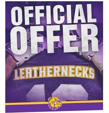 After a gameday visit and conversation with @CoachGHardin , I am Blessed to receive an Official Offer to Western Illinois University! @WIUfootball @KanelandFB @EDGYTIM @eftfootacademy4 @AllenTrieu @DeepDishFB @LemmingReport
