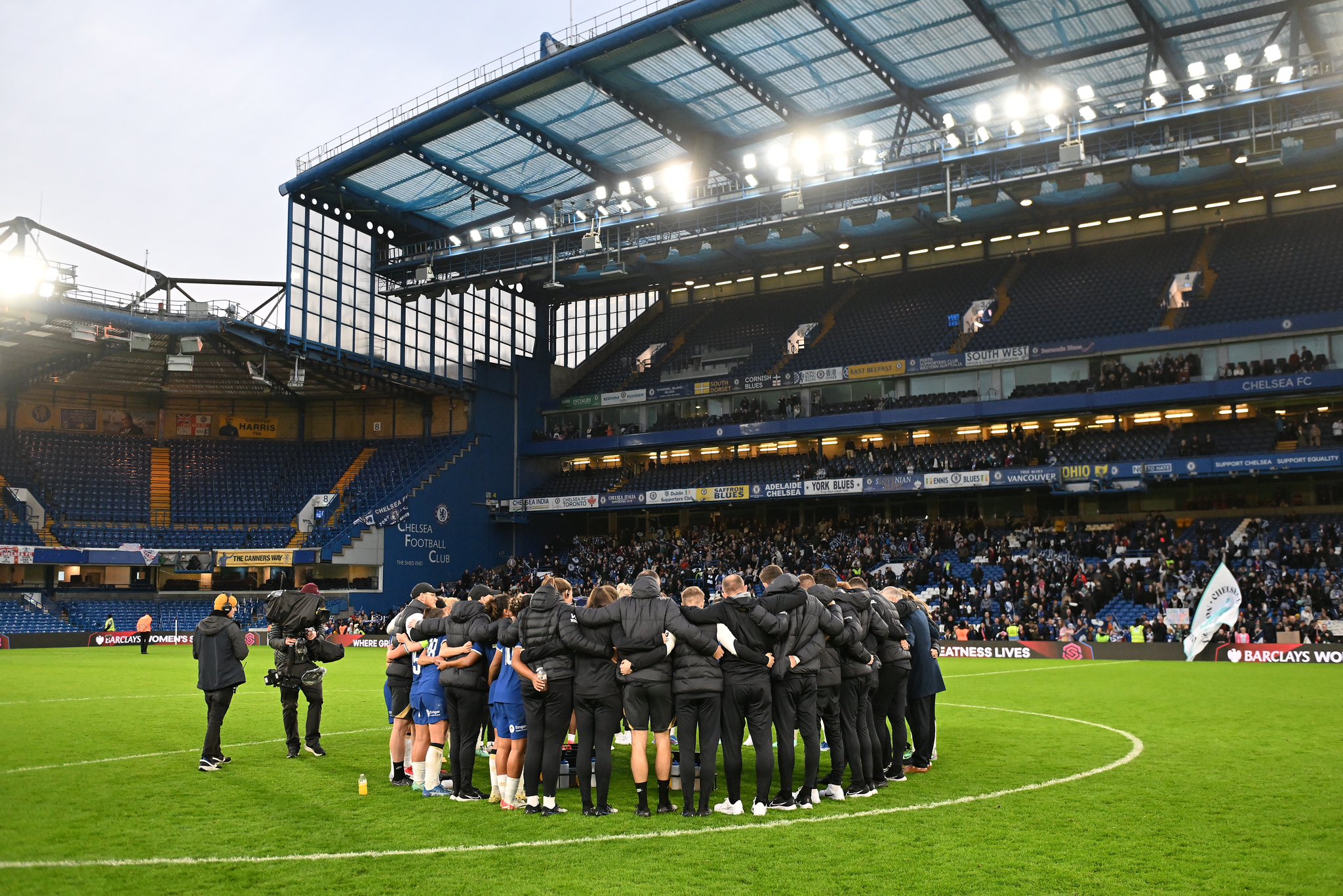 Chelsea FC Women on X: The Blues trained at Stamford Bridge last