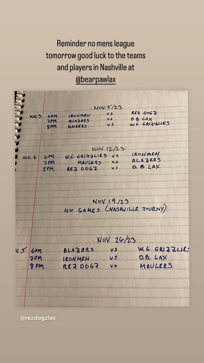 Six Nations Mens Lacrosse League (@sn_mensleague) on Twitter photo 