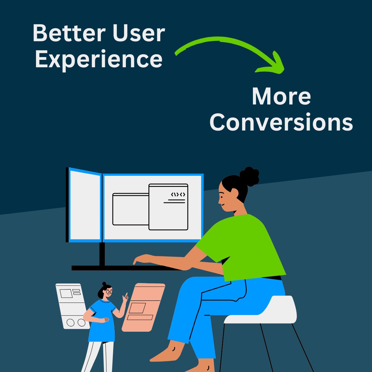 A better user experience leads to more conversions and a bigger bottom line. See how we can help here: nicholascreative.com