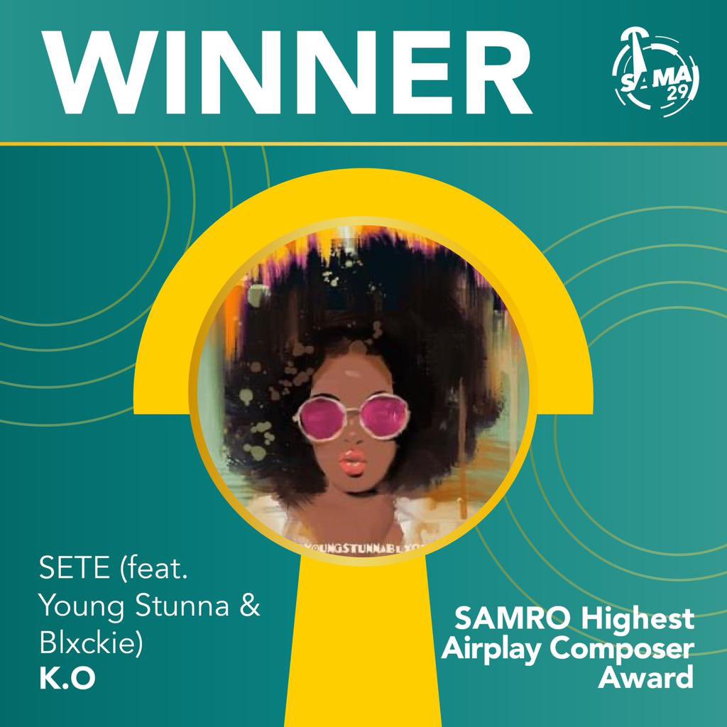 KgudisaPeu's tweet image. It’s a wrap @TheSAMAs 🎬

Congratulations to all the nominees and all the winners. May you continue to give us good music.🎵 

#SAMA29 #AfricaFest