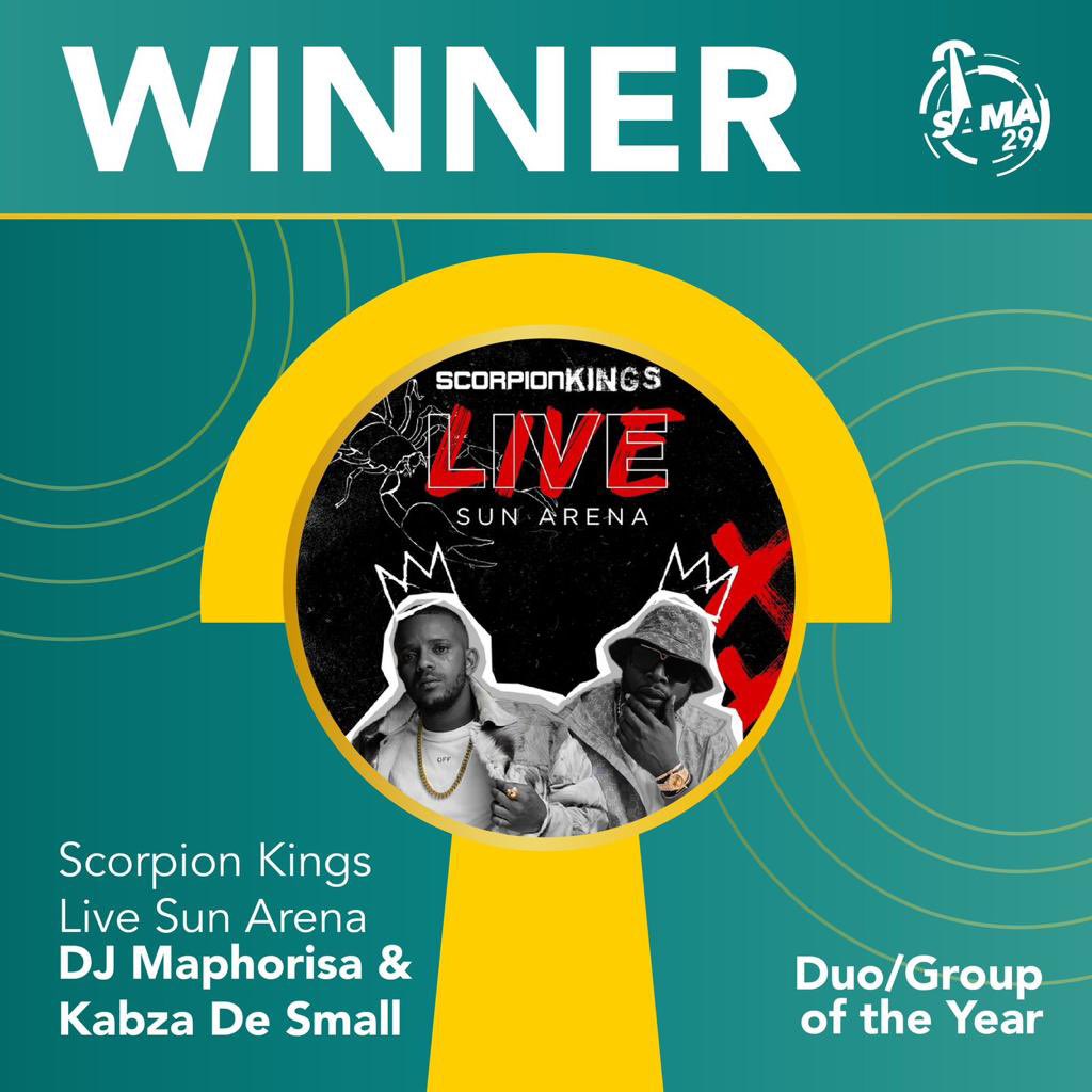 KgudisaPeu's tweet image. It’s a wrap @TheSAMAs 🎬

Congratulations to all the nominees and all the winners. May you continue to give us good music.🎵 

#SAMA29 #AfricaFest