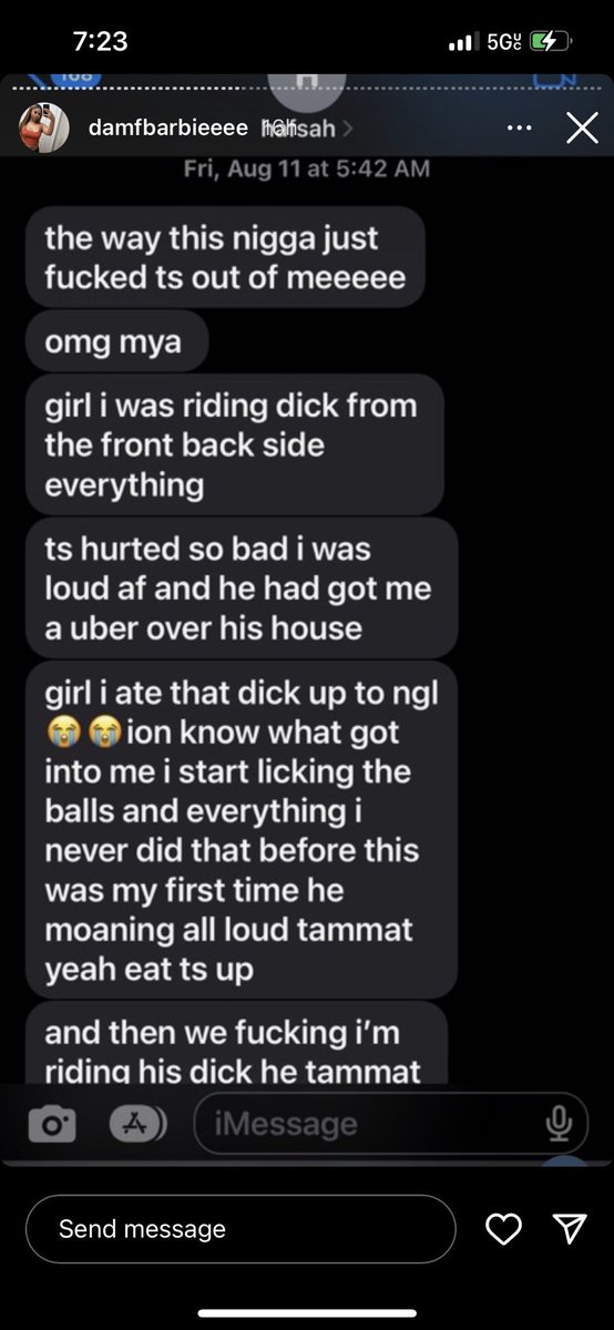 how i talk to my homegirl cause i don’t believe in tmi: