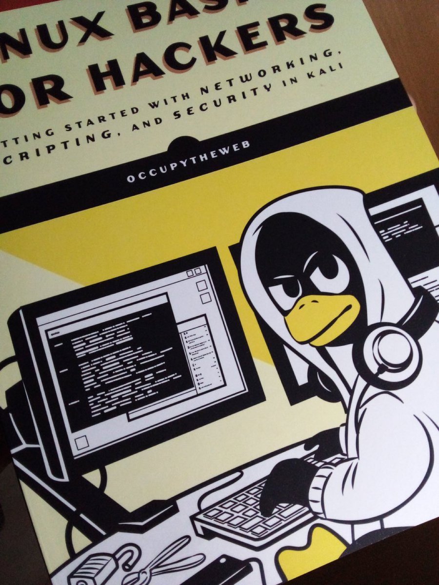 Danielocybatech's tweet image. One of my all time favourite reads #LinuxBasicsForHackers @Danielocybatech
If you don't have it, go get it