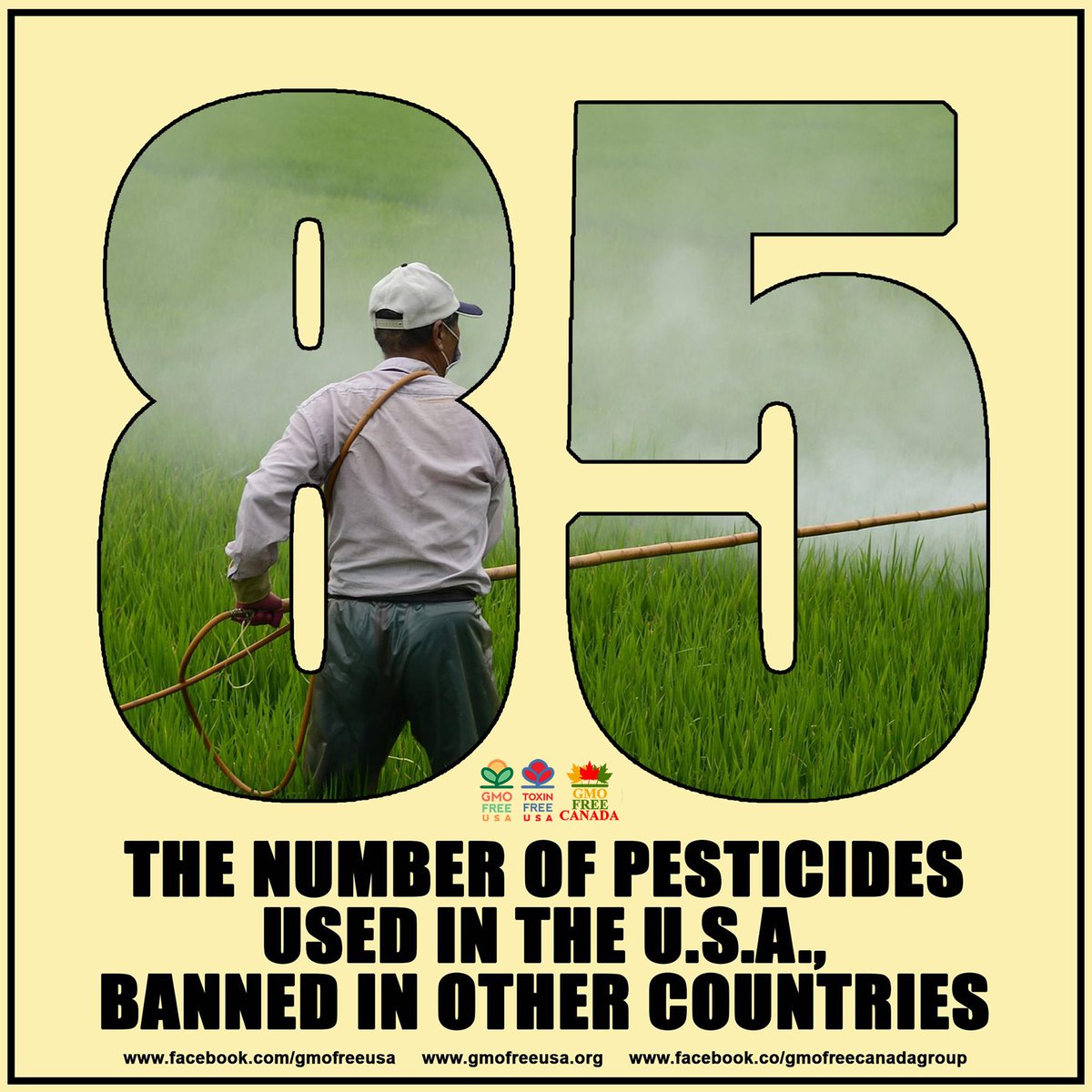 GMOFreeUSA's tweet photo. The U.S. uses 85 #pesticides outlawed in other countries. https://t.co/2OF1Kv7L5R
SIGN on to urge your Senators and Representatives to pass #PACTPA: https://t.co/anNNDwABwS https://t.co/Wsle9zhKNh