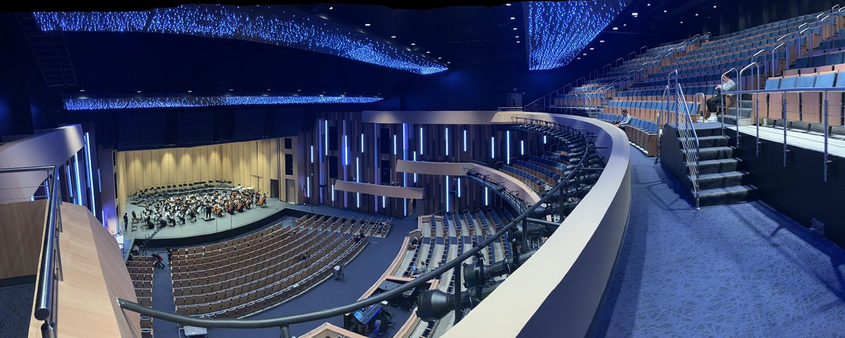 The new CFISD Visual and Performing Arts Center is a beautiful space to play!  Region orchestra sounds beautiful
