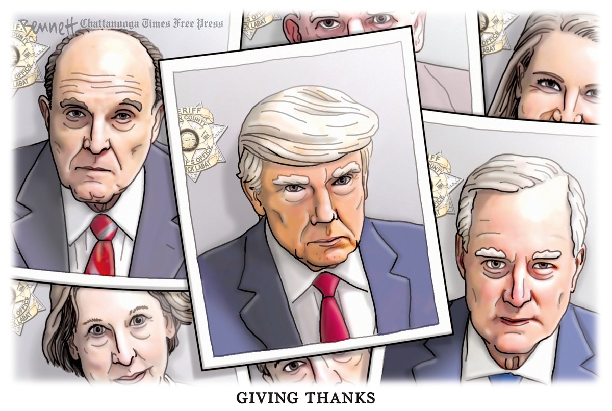 11/19/2023- 'Tis the Season #GivingThanks #Justice #DonaldTrump #RudyGiuliani #MarkMeadows #JohnEastman #SidneyPowell #JennaEllis  #KennethChesebro  tinyurl.com/bddyzftp