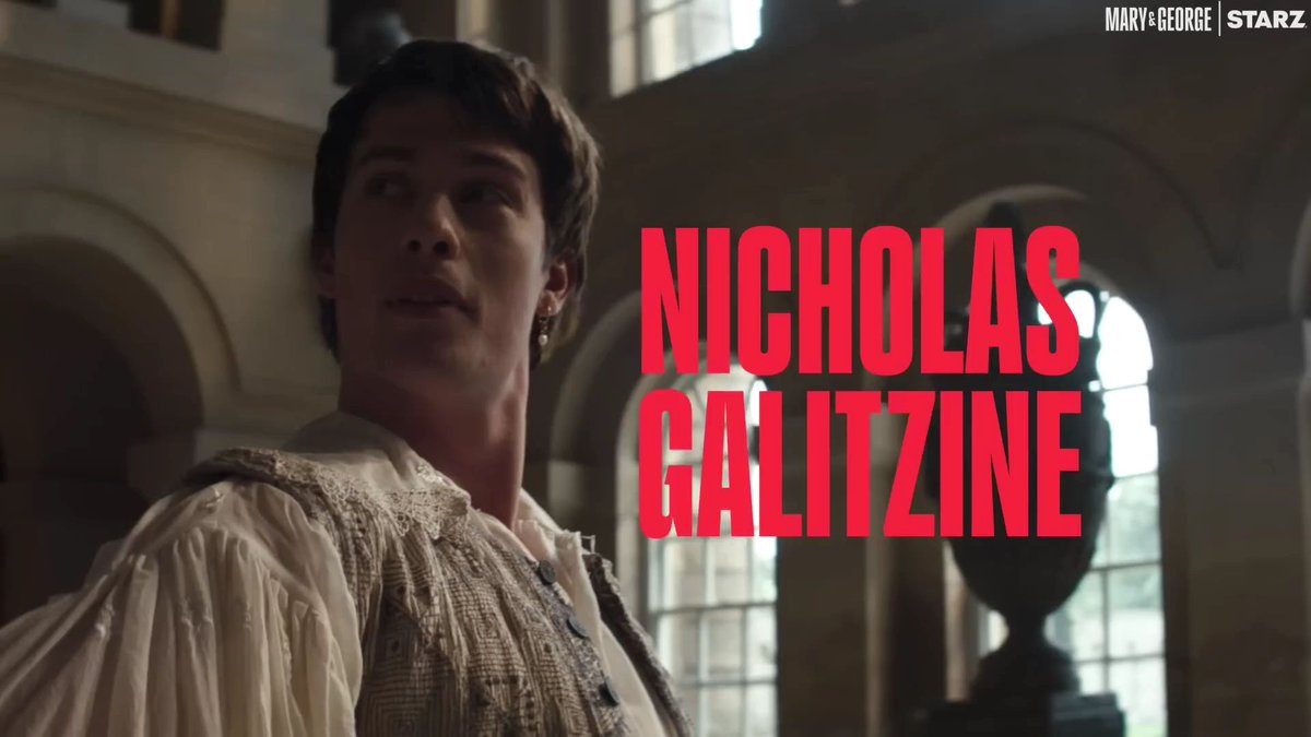 _NickGalitzine's tweet photo. 📸 Screencaptures of @nickgalitzine from #MaryandGeorge  have been added to our gallery! #NicholasGalitzine 

🔗 https://t.co/W01K8svDJD https://t.co/wWpogz7BvS