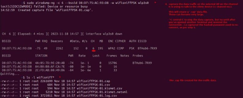 Danielocybatech's tweet image. Real World local AP sniffing & monitoring for data 🤘
airmon-ng, airodump-ng & aireplay-ng from @Danielocybatech excellect book #LinuxBasicsForHackers Learn & hack