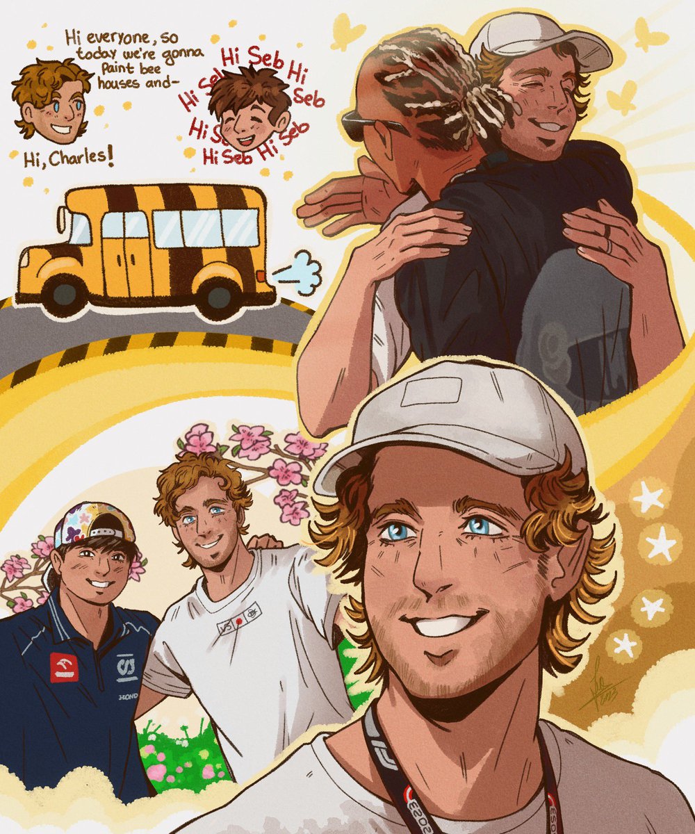 schumisnoopy's tweet photo. memories from Suzuka ‘23 🇯🇵✨ i wanted to draw something related to this special weekend 🤍 https://t.co/ztTaPQc43S