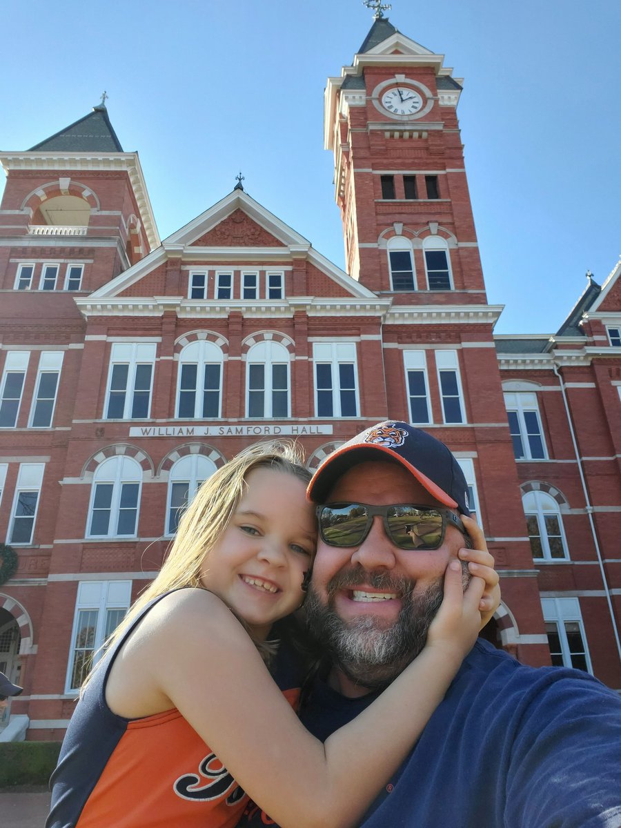 Daddy Daughter Day on the Plains. #WarEagle