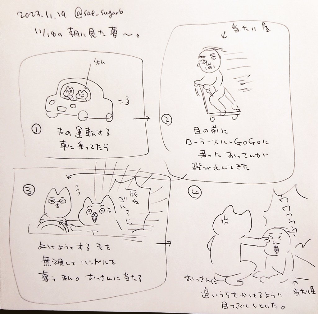 昨日、ひどい夢を見た。 