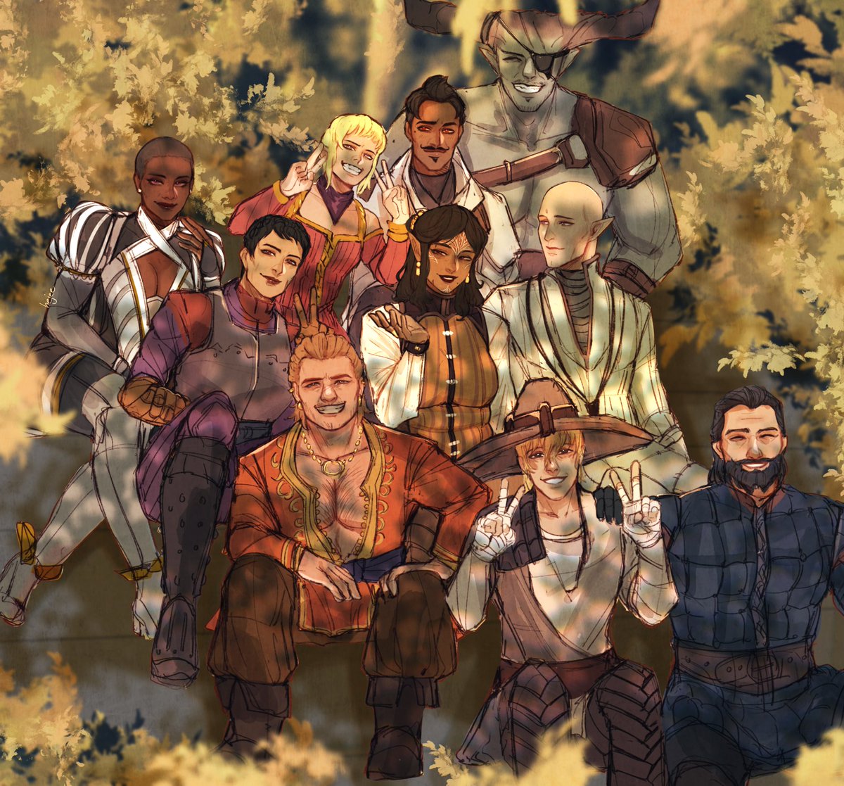 _hejee's tweet photo. happy 9th anniv to my most replayed game ever #DragonAge https://t.co/Af5Q1rqnkH