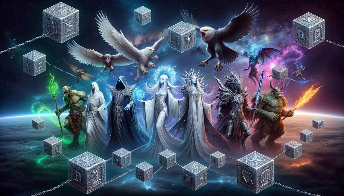 winterborn49779's tweet photo. Having some with #Winterborn and AIs interpretation of some of the lore, classes, and magic.
#MMORPG #gaming #raptoreum #MMOBIG https://t.co/UE62dkpGjB