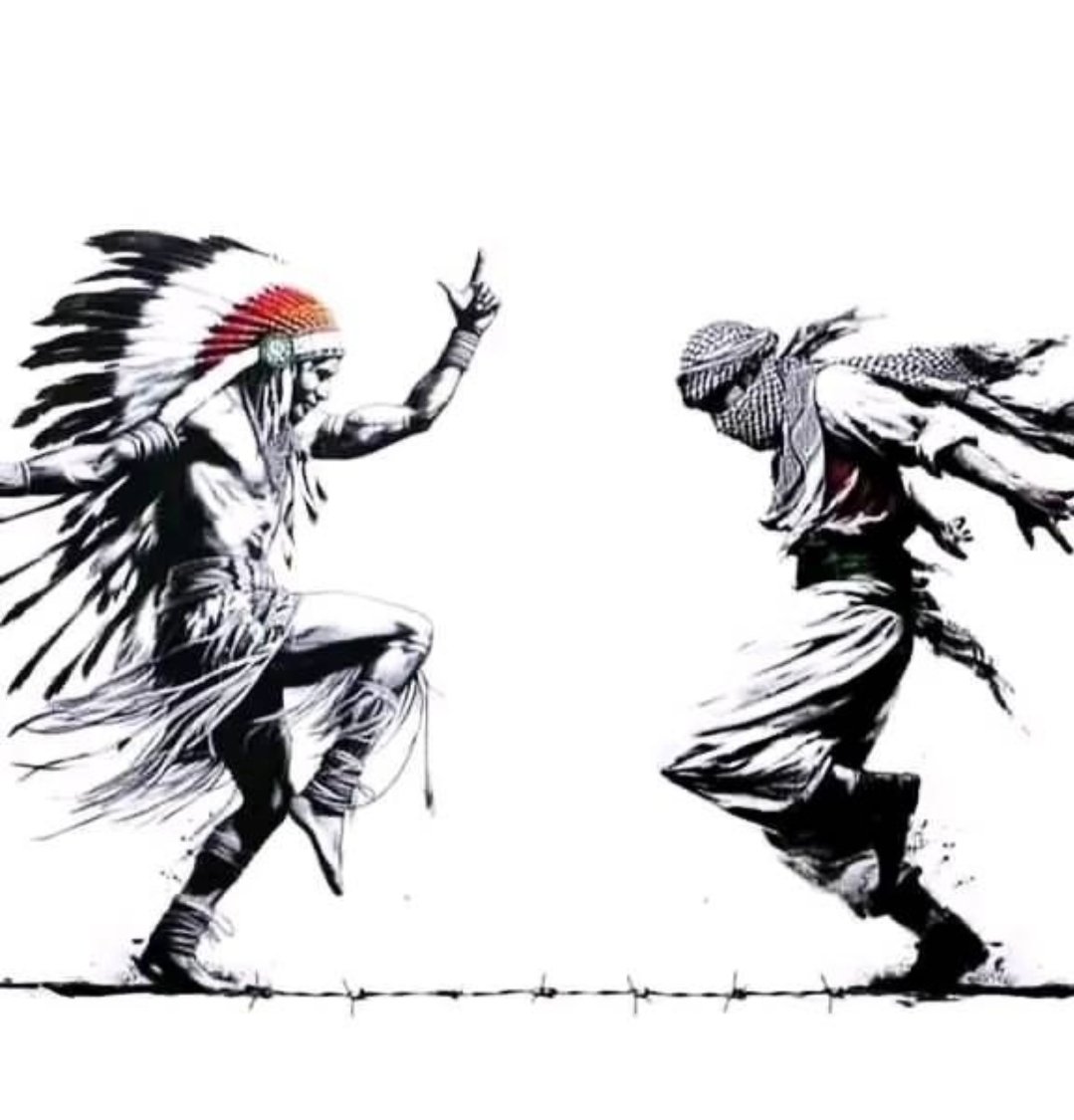Hakim69Lyon's tweet image. 🇵🇸 Palestine 🇺🇸 Amérindiens
🔹️La danse des vrais propriétaires.
#Amérindiens #Palestiniens 
#Palestine #Gaza