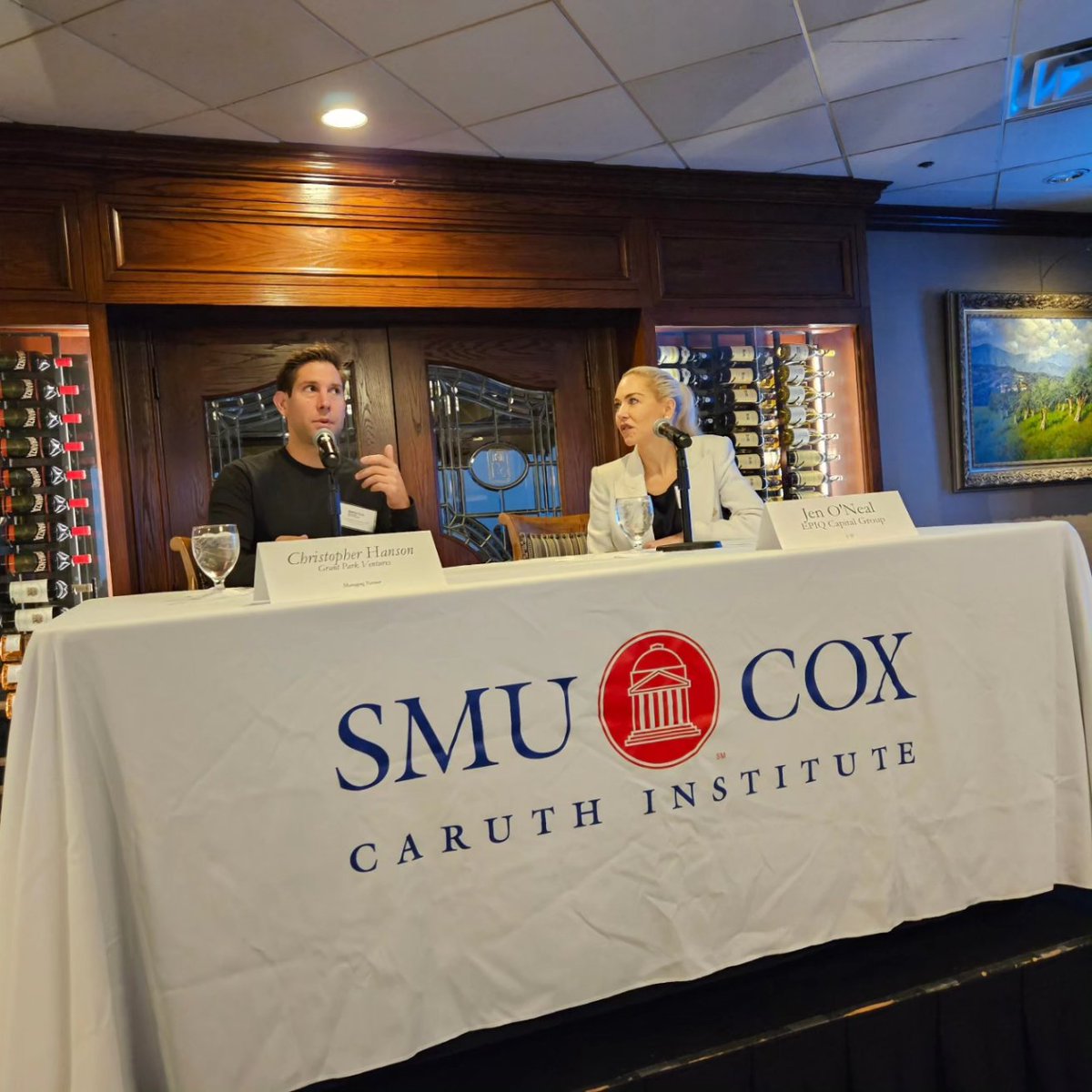 ProfSmak's tweet image. Gr8 program to end our 2023 @smucox southwest venture forum the fireside chat with entrepreneur and venture investor Chris Hanson from Grant Park Ventures Austin really kept the audience engaged.

Thx jen oneal for moderating.

#smucoxswvf