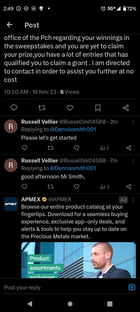 RussellVel14580's tweet photo. @Dennissmith001 https://t.co/JvUYS6PbYP