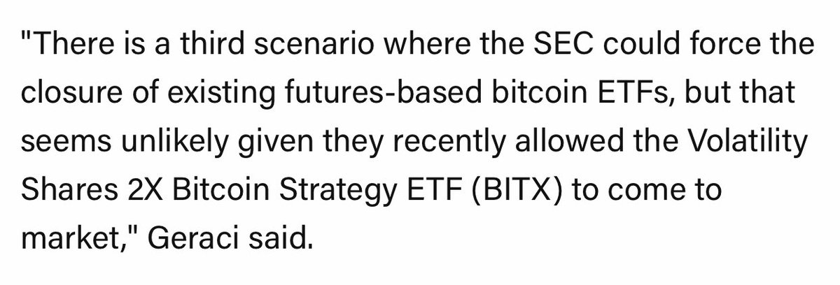 Nobody seems to be considering this could happen. I’m not saying it will, but wow if it did. 💥