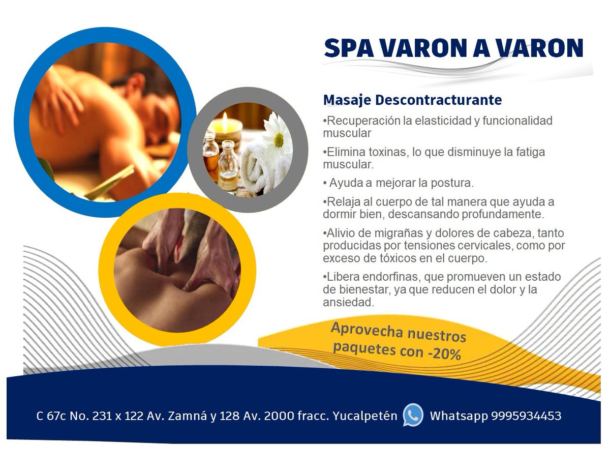 ForMasajes's tweet photo. Consiéntete con un rico descanso en nuestro privado y cómodo espacio este fin de semana, trabajamos de lun a domingo y días inhábiles, te esperamos de 8am a 11pm, agenda al WhatsApp 999 593 4453 https://t.co/359lhholGJ