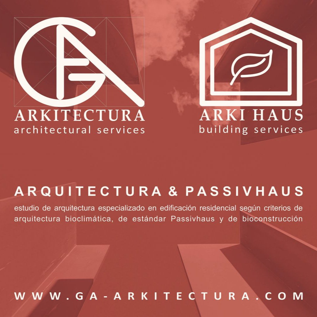 GA-ARKITECTURA.COM
Arquitectura &amp; Passivhaus

Soluciones para diseñar, construir o rehabilitar tu vivienda.

#passivhausdesigner 
#passivhaus #EficienciaEnergética   #arquitectura
#arquitecto
#proyectos
#vivienda 
#Navarra 
#Pamplona