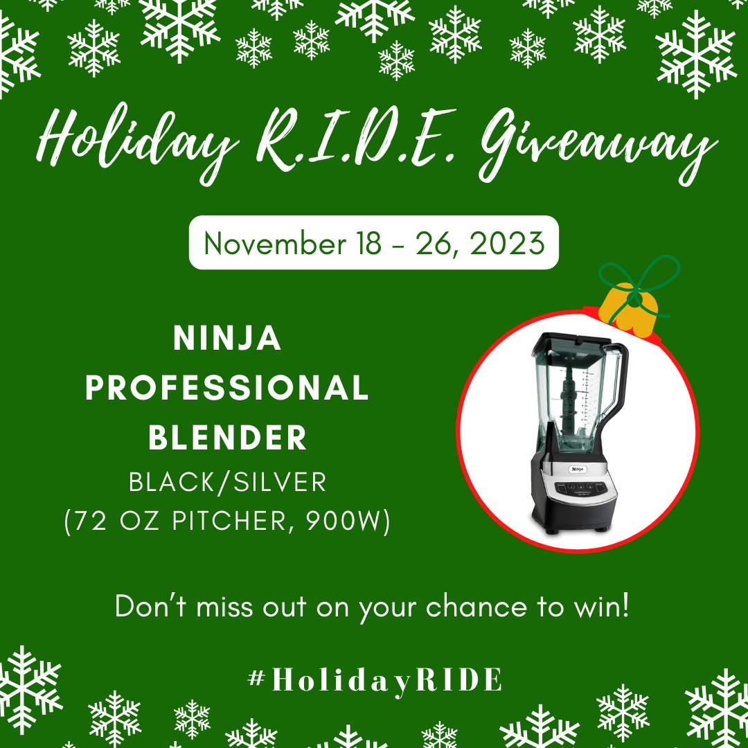 Enter for a chance to #WIN this amazing Holiday RIDE Giveaway! Enter on Facebook &amp; Instagram for more chances to win. Reducing impaired driving starts with everyone.

TO ENTER:
1) Follow us on Twitter
2) Like this tweet
3) Tweet <a href="/DriveSober/">arrive alive DRIVE SOBER</a> using hashtags #HolidayRIDE #Giveaway