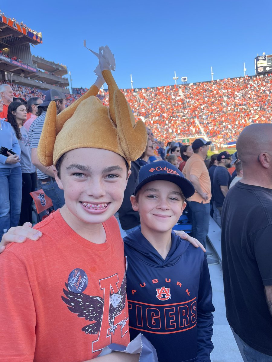 Happy Thanksgiving and War Eagle from the loveliest village in the plains.  #WarEagle#auburnfootball#freezewarning