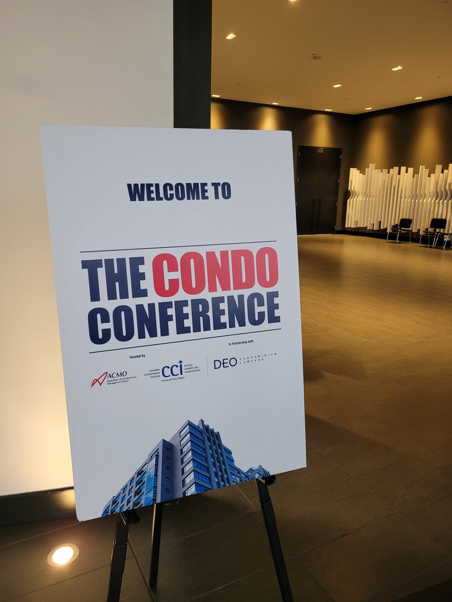 CMRAOn's tweet image. It was great meeting and speaking with so many people at #CondoConference2023! If you didn’t have a chance to stop by our booth and still have questions, please reach out to us at info@cmrao.ca. See you next year!