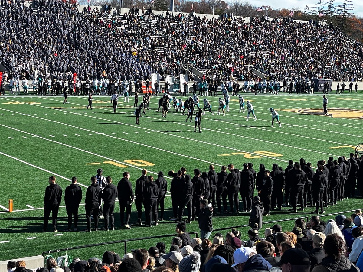 FLHS_English's tweet photo. @flhsnyc RP mentors took our students to the Army vs Coastal Carolina football game today. The football game and college experience was a first for all our mentees. Today was an extra special day. Thank you to our dedicated mentors!! FLHSRP (advisory) rocks! https://t.co/5Ph3g8w8XZ