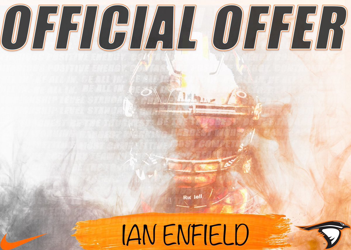 IanEnfield's tweet photo. I am excited to say that I have received my second offer to play at the next level!! Thank you to @coachmonty11 and the rest of the coaches at Anderson. @Erlacher67 @CoachCurry213 @coachsaintlouis https://t.co/XG28y0u9pG
