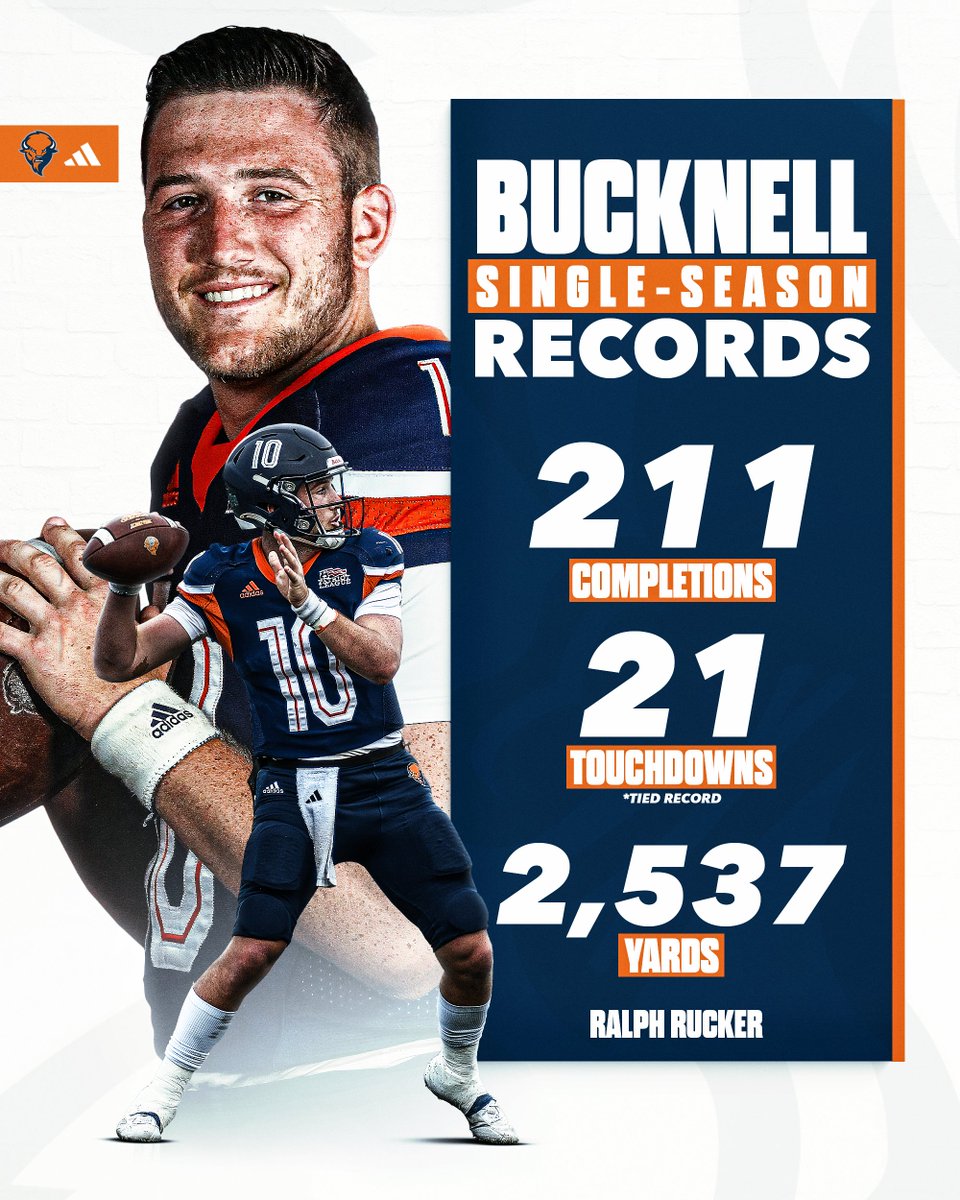 Bucknell_FB's tweet photo. Congratulations on an outstanding season, Ralph Rucker! #ACT | #rayBucknell https://t.co/grfhrR55ty