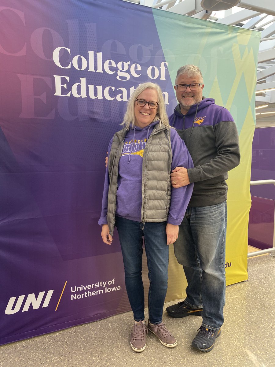 Joining UNI alumni at UNI!