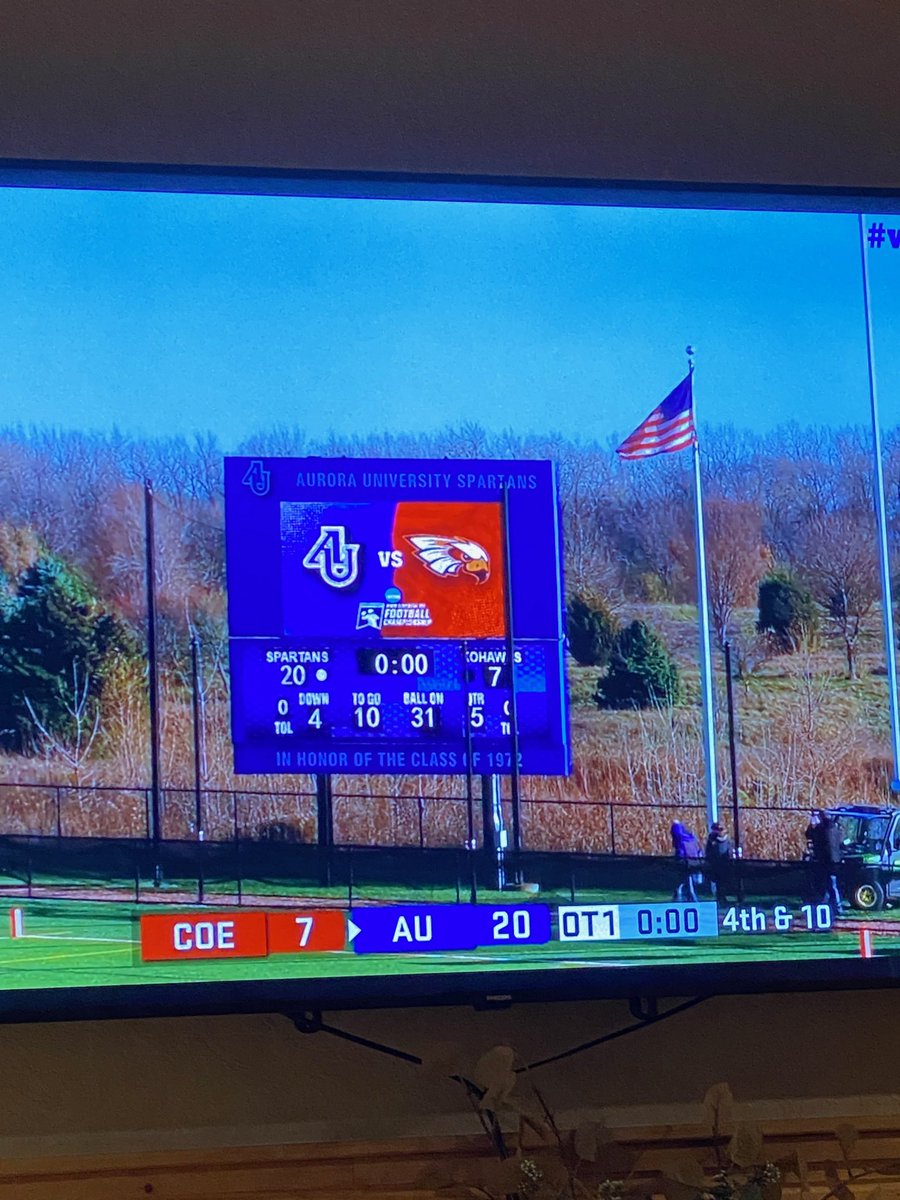 SuzieQuackers2's tweet photo. Spartans win a Dogfight in 1st Round of NCAA playoffs at home. 20-7 over Coe of Iowa! #ThatsMyBoy45 #GoSpartans #AU #ProudPapa 👇👇👇👇 https://t.co/BMQgmmE9va