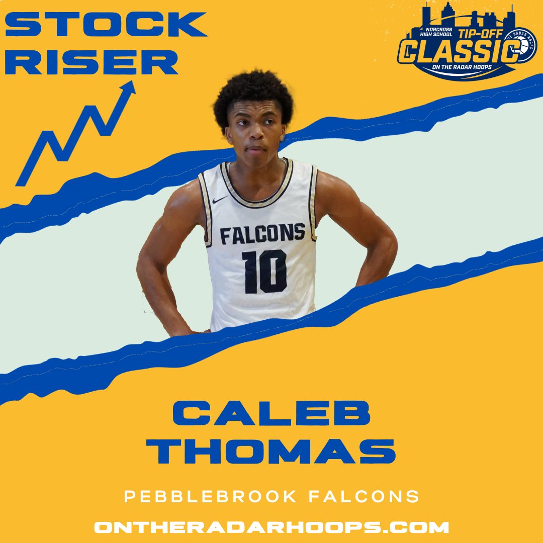 JL_Hemingway's tweet photo. OTR Tip-Off Classic
Stock Riser from Game 2

'25 PG Caleb Thomas from Pebblebrook HS
Game High 22 points for the Falcons this afternoon.

More via @OTRHoops here:
https://t.co/LL9twaYHVh
@Ca10leb https://t.co/aFih9zhy4Y