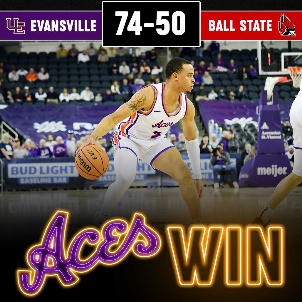 That was fun!  Aces improve to 4-0 with a big home win over Ball State!

🏀 #ForTheAces