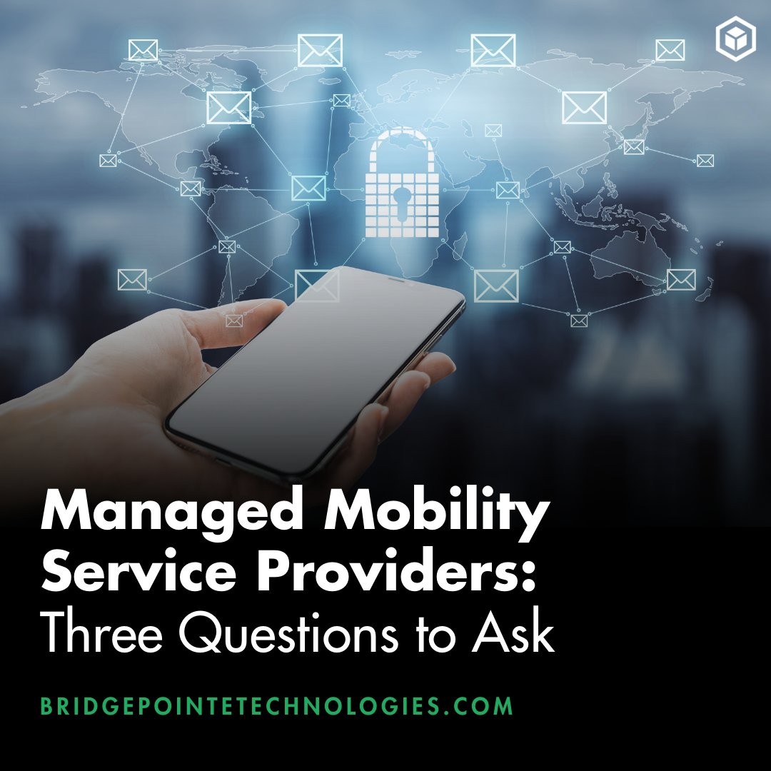 Looking to reduce your corporate mobility costs and be more efficient? Here are three questions to ask when vetting managed mobility service providers. - bit.ly/3FZFEl3
 
#ITCostManagement #ManagedMobility #Efficiency #ManagedServices